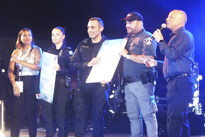 השיטור העירוני בעפולה זכה בפעם השלישית ברציפות בציון 100